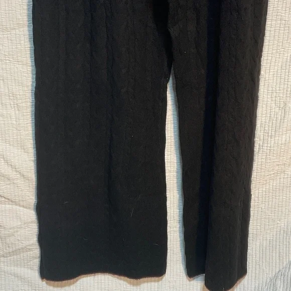 Disturbia Black Knit Women's Trousers - Picture 6 of 9